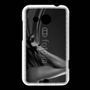 Coque HTC Desire 200 Jambe sexy en noir et blanc 10