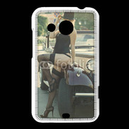 Coque HTC Desire 200 Femme rétro et sexy