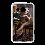 Coque HTC Desire 200 Pin up vintage