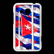 Coque HTC Desire 200 Drapeau Cuba 3