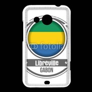 Coque HTC Desire 200 Logo Gabon