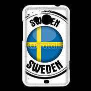 Coque HTC Desire 200 Logo Suède