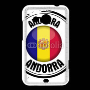 Coque HTC Desire 200 Logo Andorre