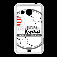 Coque HTC Desire 200 logo Kansas