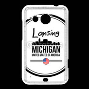Coque HTC Desire 200 Logo Michigan