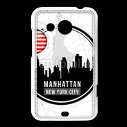Coque HTC Desire 200 Logo Manhattan