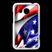 Coque HTC Desire 200 Drapeau USA 750