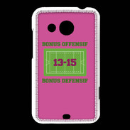 Coque HTC Desire 200 Bonus Offensif-Défensif Rose