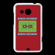 Coque HTC Desire 200 Bonus Offensif-Défensif Rouge
