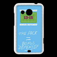 Coque HTC Desire 200 The pack Bonus offensif-défensif Bleu