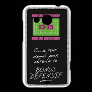 Coque HTC Desire 200 Obtenir le Bonus offensif-défensif Noir