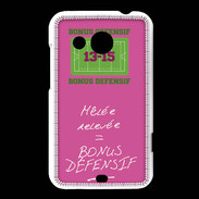 Coque HTC Desire 200 Mêlée relevée Bonus offensif-défensif Rose