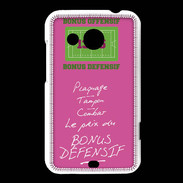Coque HTC Desire 200 Plaquage Bonus offensif-défensif Rose