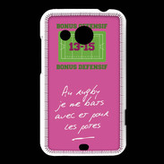 Coque HTC Desire 200 Les potes Bonus offensif-défensif Rose
