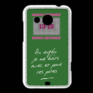 Coque HTC Desire 200 Les potes Bonus offensif-défensif Vert