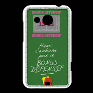 Coque HTC Desire 200 Merci l'arbitre Bonus offensif-défensif Vert