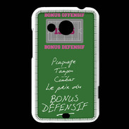 Coque HTC Desire 200 Plaquage Bonus offensif-défensif Vert