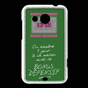 Coque HTC Desire 200 1 point bonus offensif-défensif Vert