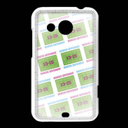 Coque HTC Desire 200 Dégradé Bonus Offensif-défensif Blanc