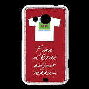 Coque HTC Desire 200 Bonus offensif-Défensif Adjoint terrain Rouge