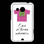 Coque HTC Desire 200 Médecin Bonus offensif-défensif Blanc