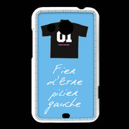 Coque HTC Desire 200 Pilier gauche Bonus offensif-défensif Bleu 2