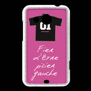 Coque HTC Desire 200 Pilier gauche Bonus offensif-défensif Rose 2