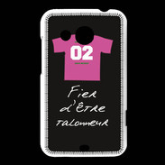 Coque HTC Desire 200 Talonneur Bonus offensif-défensif Noir