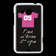 Coque HTC Desire 200 Deuxième ligne D Bonus offensif Noir