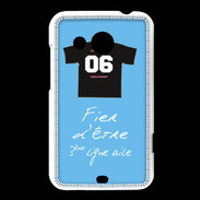 Coque HTC Desire 200 Troisième ligne G Bonus offensif-défensif Bleu 2