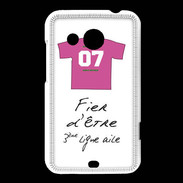 Coque HTC Desire 200 Troisième ligne D Bonus offensif-défensif Blanc
