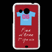 Coque HTC Desire 200 Troisième ligne G Bonus offensif-défensif Rouge 2