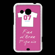 Coque HTC Desire 200 Troisième ligne D Bonus offensif-défensif Rose