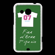 Coque HTC Desire 200 Troisième ligne D Bonus offensif-défensif Vert
