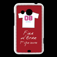 Coque HTC Desire 200 Troisième ligne centre Bonus offensif-défensif Rouge