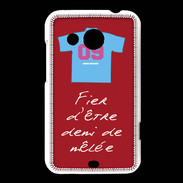 Coque HTC Desire 200 Demi de mêlée Bonus offensif-défensif Rouge 2