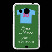 Coque HTC Desire 200 Demi d'ouverture Bonus offensif-défensif Vert 2