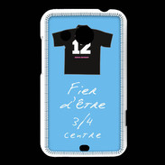 Coque HTC Desire 200 3/4 centre G Bonus offensif-défensif Bleu 2