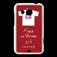 Coque HTC Desire 200 3/4 centre G Bonus offensif-défensif Rouge