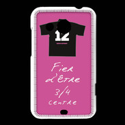 Coque HTC Desire 200 3/4 centre G Bonus offensif-défensif Rose 2
