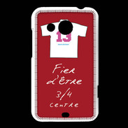 Coque HTC Desire 200 3/4 centre D Bonus offensif-défensif Rouge