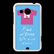 Coque HTC Desire 200 3/4 aile droit Bonus offensif-défensif Bleu