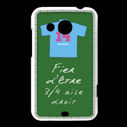 Coque HTC Desire 200 3/4 aile droit Bonus offensif-défensif Vert 2