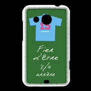 Coque HTC Desire 200 3/4 arrière Bonus offensif-défensif Vert 2