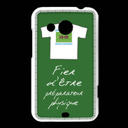 Coque HTC Desire 200 Préparateur physique Bonus offensif-défensif Vert