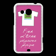 Coque HTC Desire 200 Préparateur physique Bonus offensif-défensif Rose