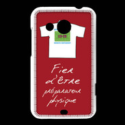 Coque HTC Desire 200 Préparateur physique Bonus offensif-défensif Rouge