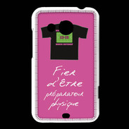 Coque HTC Desire 200 Préparateur physique Bonus offensif-défensif Rose 2