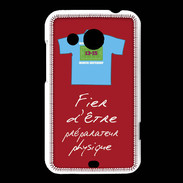 Coque HTC Desire 200 Préparateur physique Bonus offensif-défensif Rouge 2