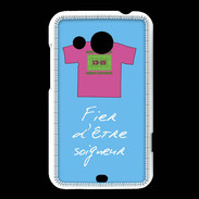 Coque HTC Desire 200 Soigneur Bonus offensif-défensif Bleu